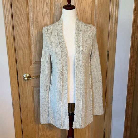 Tommy Bahama Wool Blend Open Front Cardigan Sweater Small - Picture 2 of 5